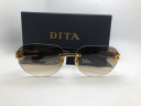 Очки Dita 075-152-A-03 Gold/Brown Коричневый градиент солнцезащитные унисекс женские мужские оригинал
