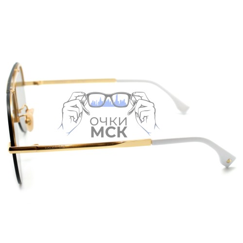 Очки Valentino VA 3232 Золотистые солнцезащитные унисекс женские мужские оригинал