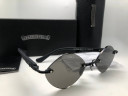Очки Chrome Hearts 56-21-151 Black солнцезащитные унисекс женские мужские оригинал