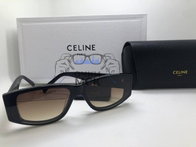 Очки Celine Black/Brown солнцезащитные женские оригинал