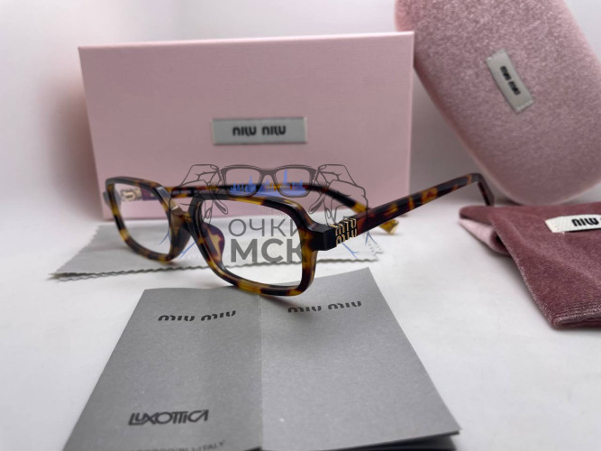 Очки Miu Miu Vintage T1ZS-F Leo/Clear женские оригинал