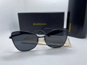 Очки Balenciaga Full Black Черный градиент солнцезащитные унисекс женские мужские оригинал
