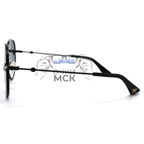 Очки Gucci GG2201 Тёмно-серый градиент солнцезащитные женские оригинал